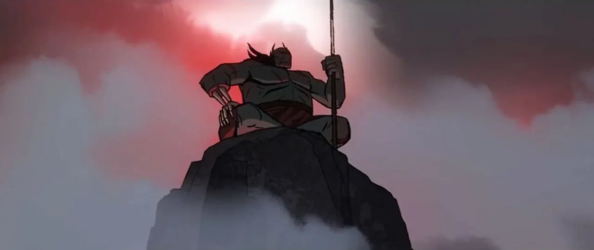 A mi me cuesta un poco entender por qué PRIMAL no está en la boca de todos. De la gente que le gusta la animación digo. De los que gustan de lo bien hecho, del arte que parece extinto en un momento donde todo es guita, maximizar, lo vacío, lo efímero. Esto es monumental.