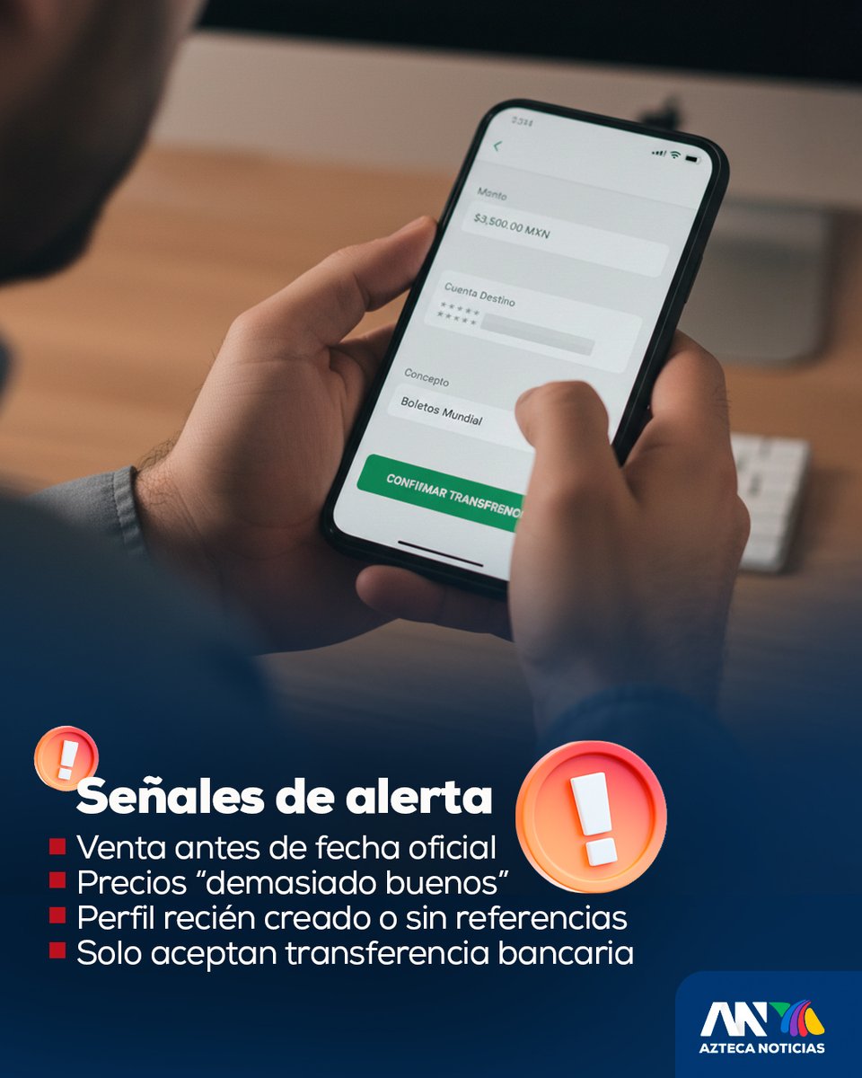 ⚠️🏟️ ¡Ten cuidado si te ofrecen boletos para el Mundial! Inició la ...