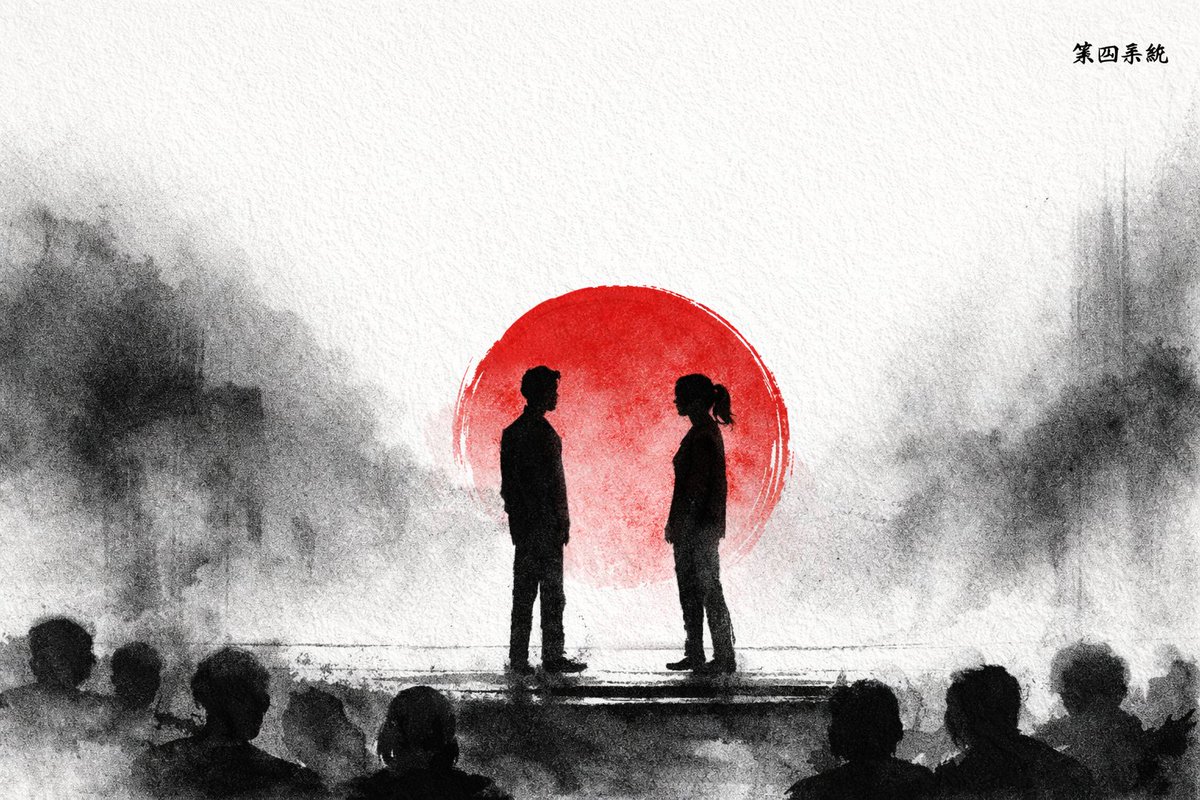 Pinot_Noir4's tweet photo. 「前提」

人は押されて動くのではない。
条件が整ったとき、自然に動く。

第四系統は、
その“条件”を扱う演劇体系。

技術より先に、
構造を整える。

#第四系統

#第四系統 https://t.co/eNDbh8uOpg