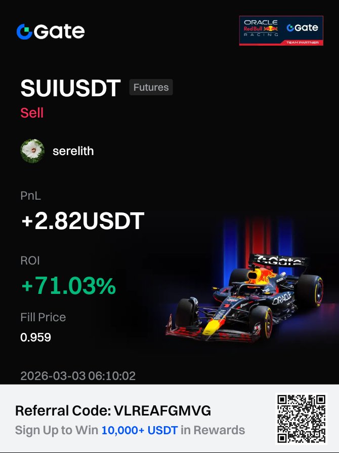 Started the month on a high! 🚀 My first trade almost slipped away, but perseverance and faith in my boyfriend's TA paid off—ended in the green! 💪📈 Here’s to many more wins! #TradingJourney #Persistence #GreenPnl #LuckyWithGateTrade