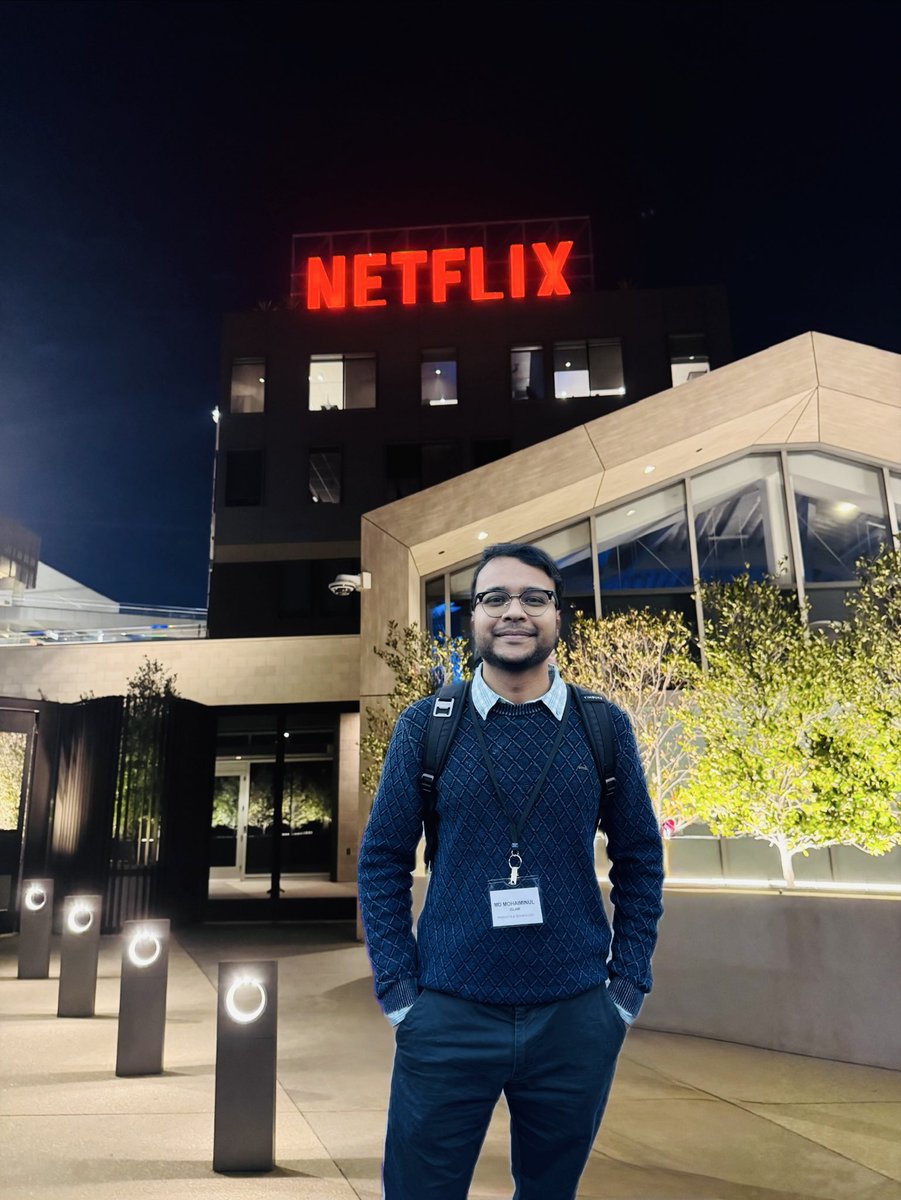 mmiemon's tweet photo. Thrilled to share that I’ve joined Netflix as a Machine Learning Scientist 🎬

I’ll work on large-scale AI solutions for content understanding and promotions, focusing on Computer Vision, Video Understanding, and VLMs—advancing video AI in real-world, production-scale systems. https://t.co/vqEkLXIwX2