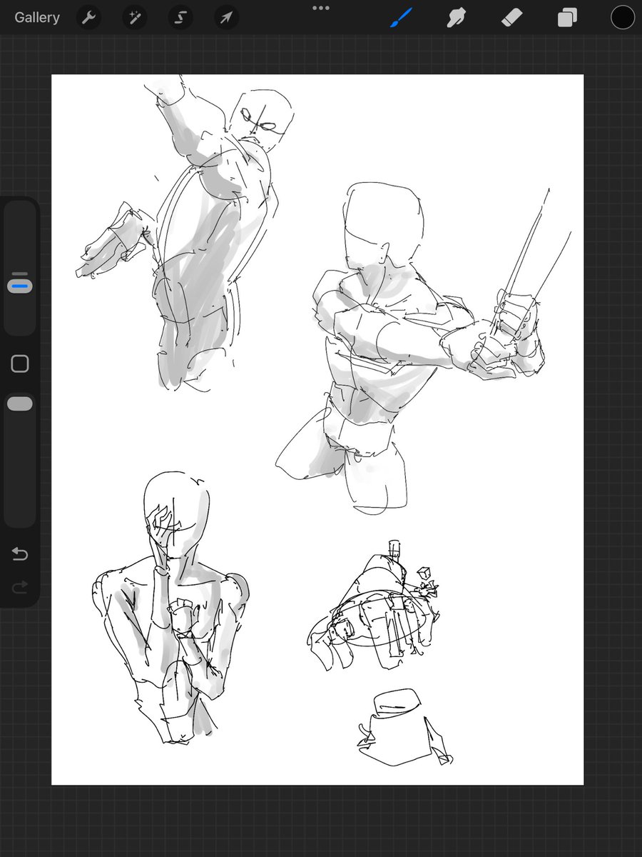 SPAndi710597's tweet photo. Is there any other way to be able to draw a character with good anatomy without learning fundamentals every day? I'm so tired of repeating this every single day
#sketches #doodle #anatomy #illustration https://t.co/9pMmVhgBl7