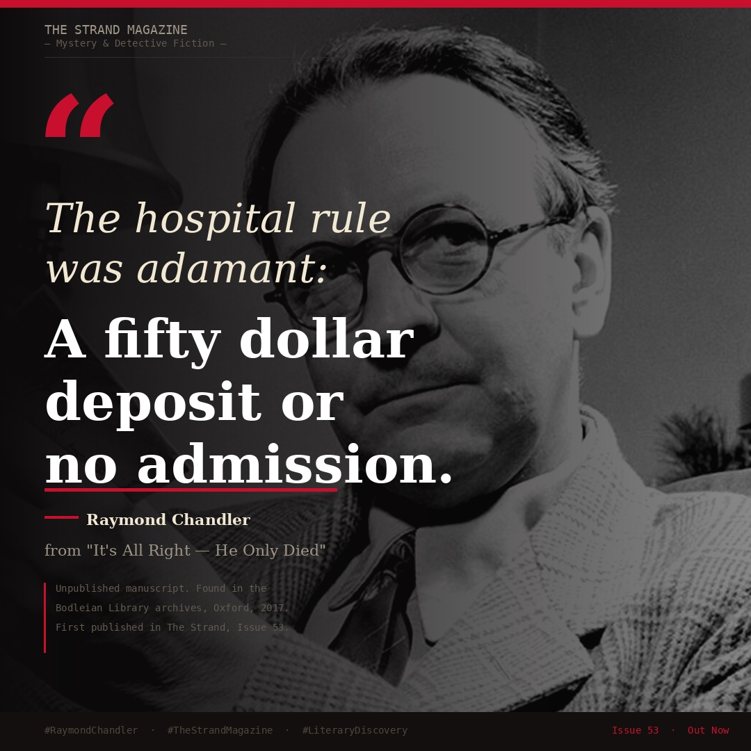 The Strand Magazine tweet media