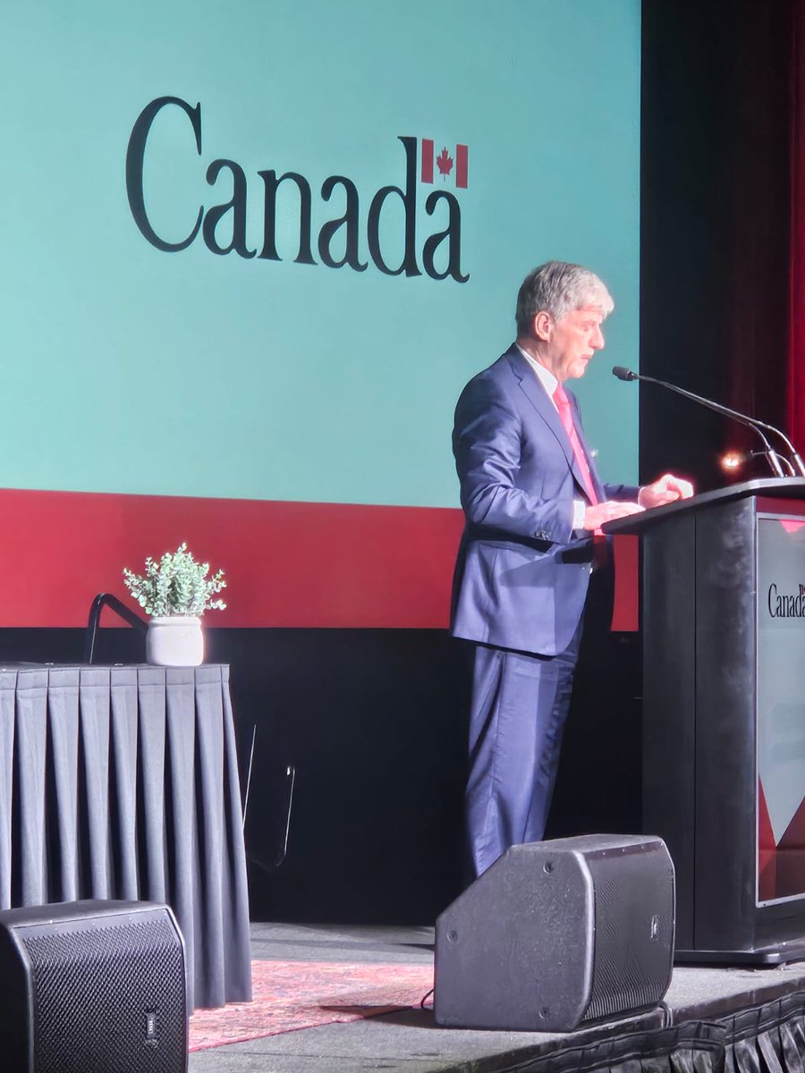 TSXV_NGC's tweet photo. Monday at PDAC2026: This Happened: Timothy Hodgson, Canada’s Natural Resources Minister, told a standing-room-only crowd at the Invest in Canada that A CRISIS IS A TERRIBLE THING TO WASTE, and there is no industry where that will matter as much as it in metals and mining. https://t.co/B4a9GIHlRs