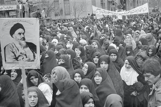 The Islamic Revolution was A Marxist Revolution that Ended Hilariously.

In the 70's, large parts of Iranian culture embraced Marxism. Like all Marxist movements and most religions, this one was superficially led by men, but drew its energy from women. 

If you hang out with