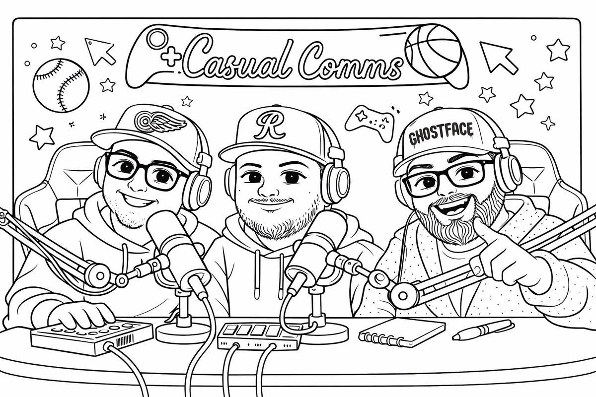 Follow our new page kick.com/casualcommspod . We are planning on drop some giveaways LIVE &amp; In color !!
Rock with us this Wednesday