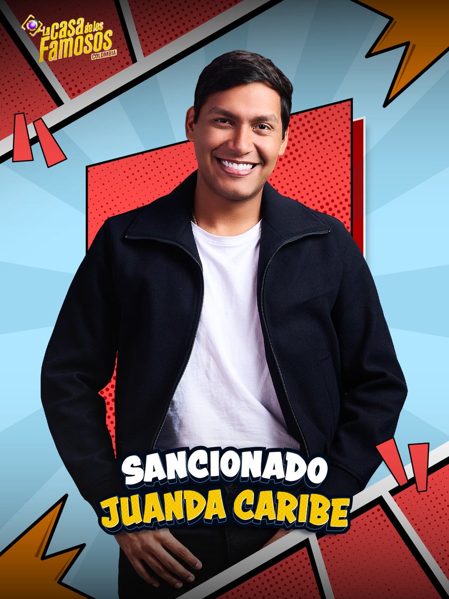 CanalRCN's tweet photo. El Jefe sancionó a Juanda Caribe por involucrar a las familias en una discusión que se dio con Alexa tras la noche de eliminación en La casa de los famosos Colombia. Por esta razón, el habitante de CALMA ahora está en riesgo de eliminación. #lacasadelosfamososcol3 https://t.co/401wlDkcIb