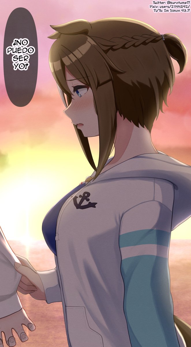 Traducción al Español スペイン訳版です。
Monopolizadora de Verano.
El calor está haciendo que Cheval se ponga atrevidita.
Por <a href="/kurotume77/">超かぐや姫！を観てください</a>
#umamusume #UmaTranslations #ウマ娘 #シュヴァルグラン