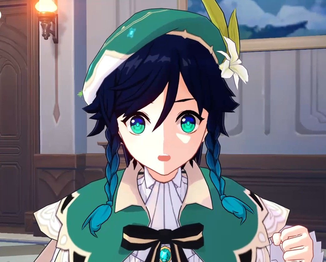 His bug eyes are literally going to pop if he opens them wider