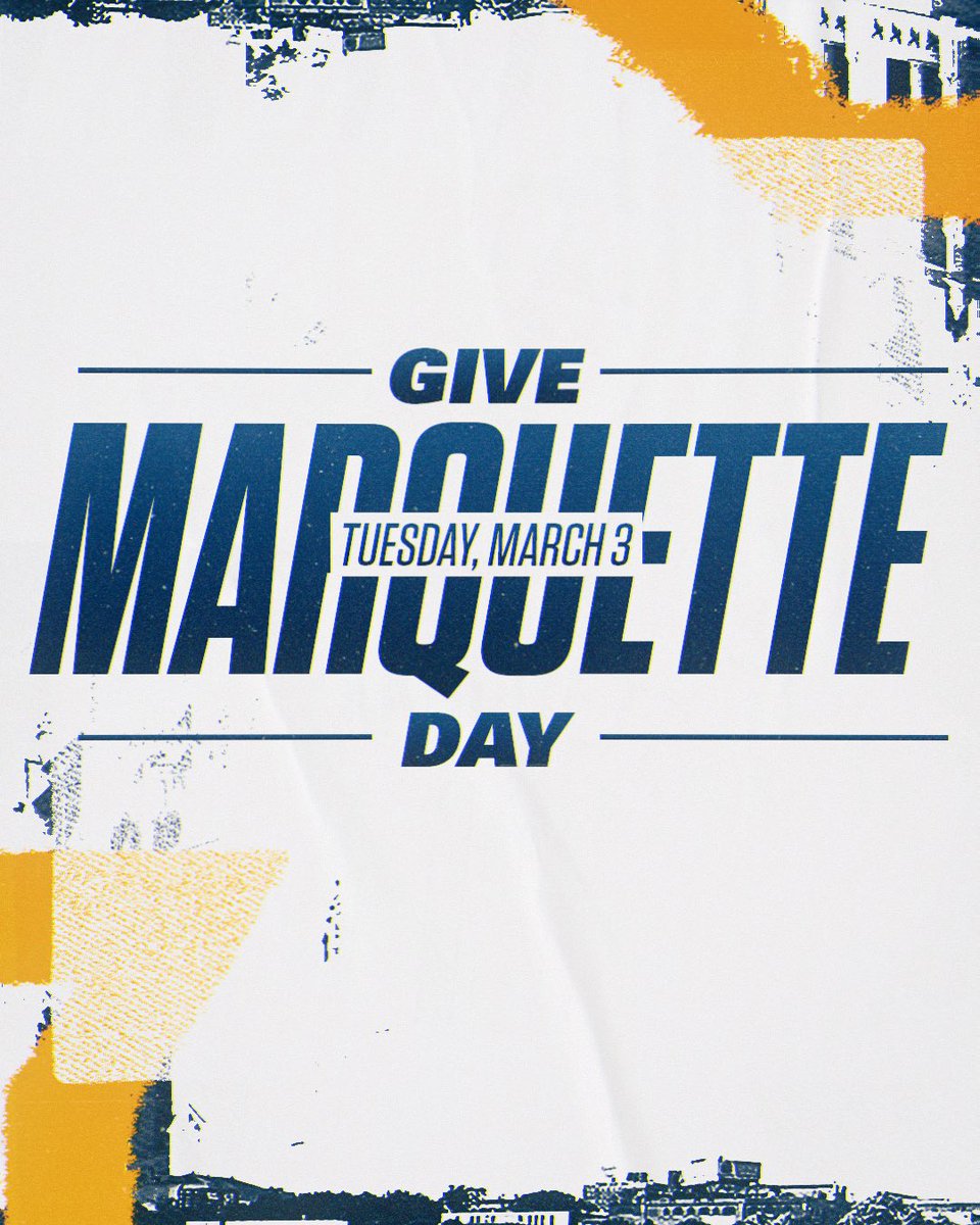 MarquetteMGolf's tweet photo. Give Marquette Day is just hours away ⏰ 

Jim Meier, Bus Ad ’84, will match gifts to the Men’s Golf Excellence Fund, dollar-for-dollar, up to $5,000.

You can support our student-athletes’ experiences by donating here:
https://t.co/Hthh5XbkAp

#WeAreMarquette | #GiveMUDay https://t.co/WzpF4EBSvu