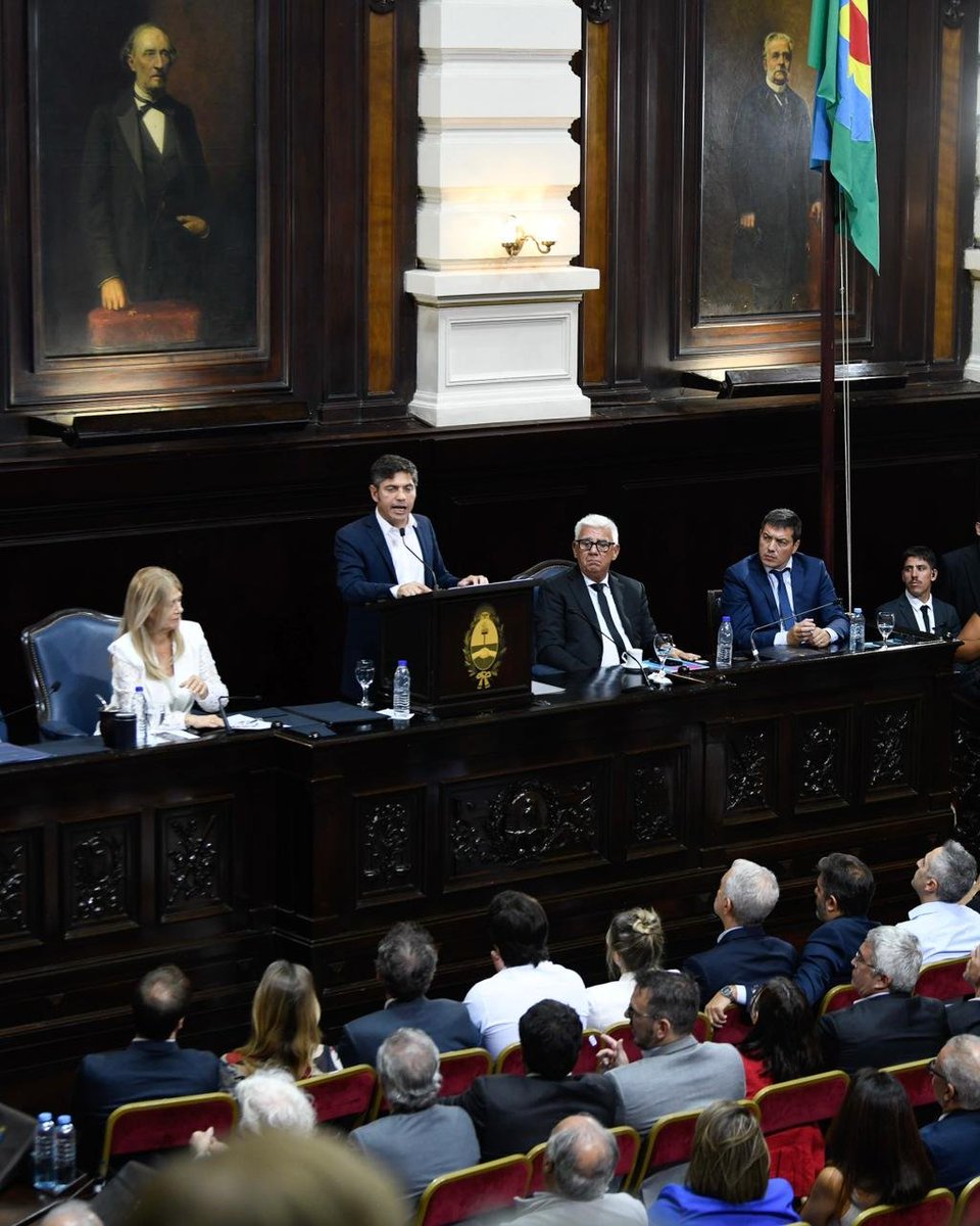JPdeJesusOK's tweet photo. En la Legislatura bonaerense dimos inicio a un nuevo período de sesiones, con el mensaje del gobernador @Kicillofok .

En un contexto difícil para la Argentina, desde nuestro lugar como legisladores provinciales asumimos la responsabilidad de defender el trabajo, la producción, la educación, la salud y la seguridad de nuestra gente.

Creemos en un Estado protagonista, en un federalismo real y en una Provincia que sea motor de desarrollo y justicia social. Vamos a seguir dando las discusiones necesarias con compromiso, convicción y lealtad al pueblo bonaerense.