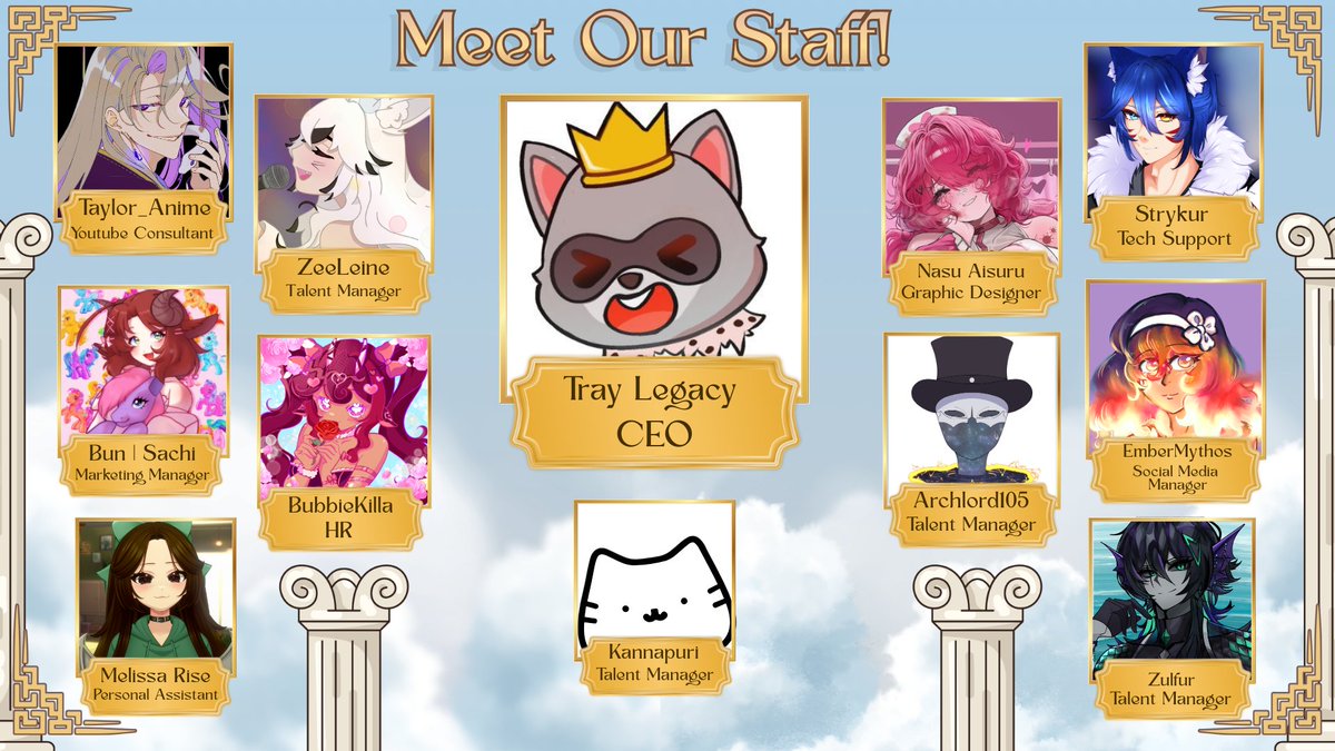 MythosHQ's tweet photo. We are excited to introduce our staff here at Mythos! 

All these folks are important in making Mythos what it is today! 

Show them some love ❤️ https://t.co/D4LKgBDAWZ