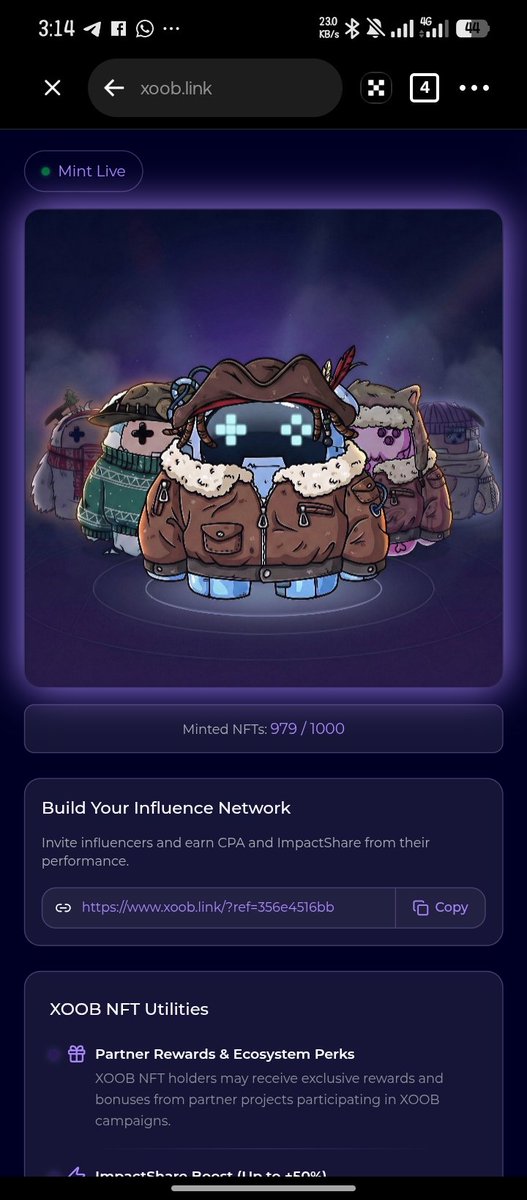 dev_cephas's tweet photo. @XOOBNetwork is dashing out at least $30 for those that can carry out simple tasks. Imagine waking up to see $30 in your wallet 😂 https://t.co/9beMkGkCbh