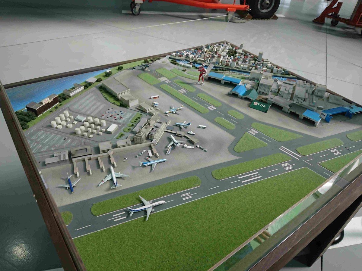 ザ・ヒロサワ・シティ「科博廣澤航空博物館」で「昭和の羽田空港