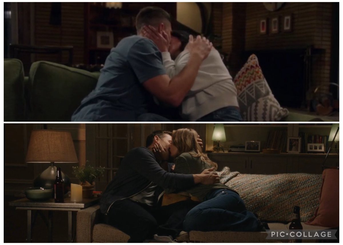 81Bayer's tweet photo. I knew I saw this scene play out before. Two former Rookie Cops in Lucy Chen and Eddie Janko living their best lives with the loves of their life’s and former Training Officers in Tim Bradford and Jamie Reagan respectively. 

#Chenford
#Jamko
#TheRookie
#BlueBloodsCBS https://t.co/lXMzXKatqi