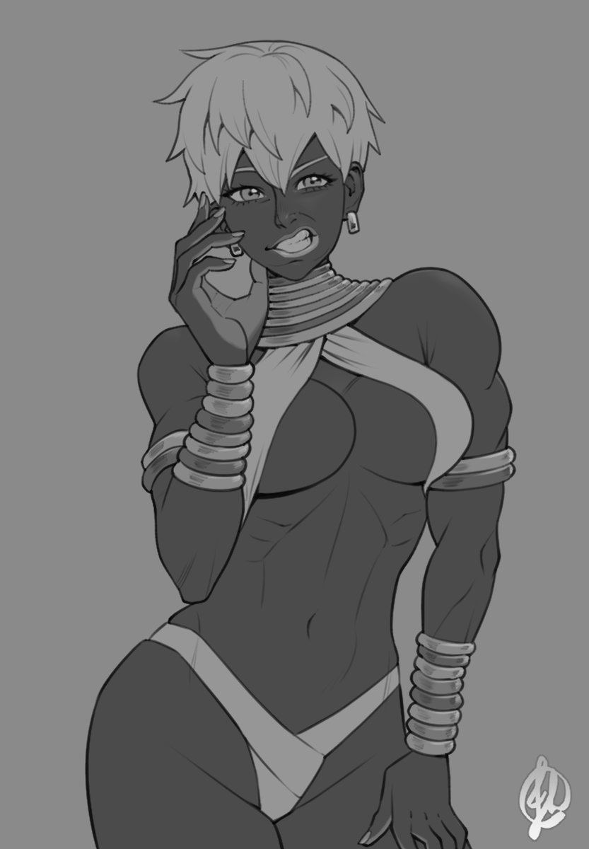 Elena Commission for <a href="/GloopieSmiles/">Gloopie 🇲🇽</a> 

Loved drawing her with this expression 😁

#Elena #StreetFighter #FanArt #CommissionsOpen