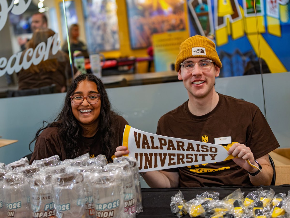 ValpoU's tweet photo. Valpo Day 2026 is Wednesday, April 8 🎉 Join Valpo friends, family, and fellow @valpoalumni for this annual day of togetherness and generosity: https://t.co/GtjOHorG5v https://t.co/WJNsF1cxaw