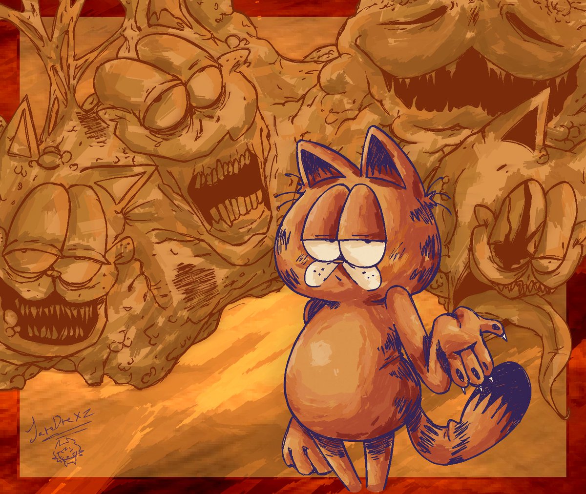 Mine, a Blast from a Garf ! #Gorefield #VsGorefieldv3 # ...