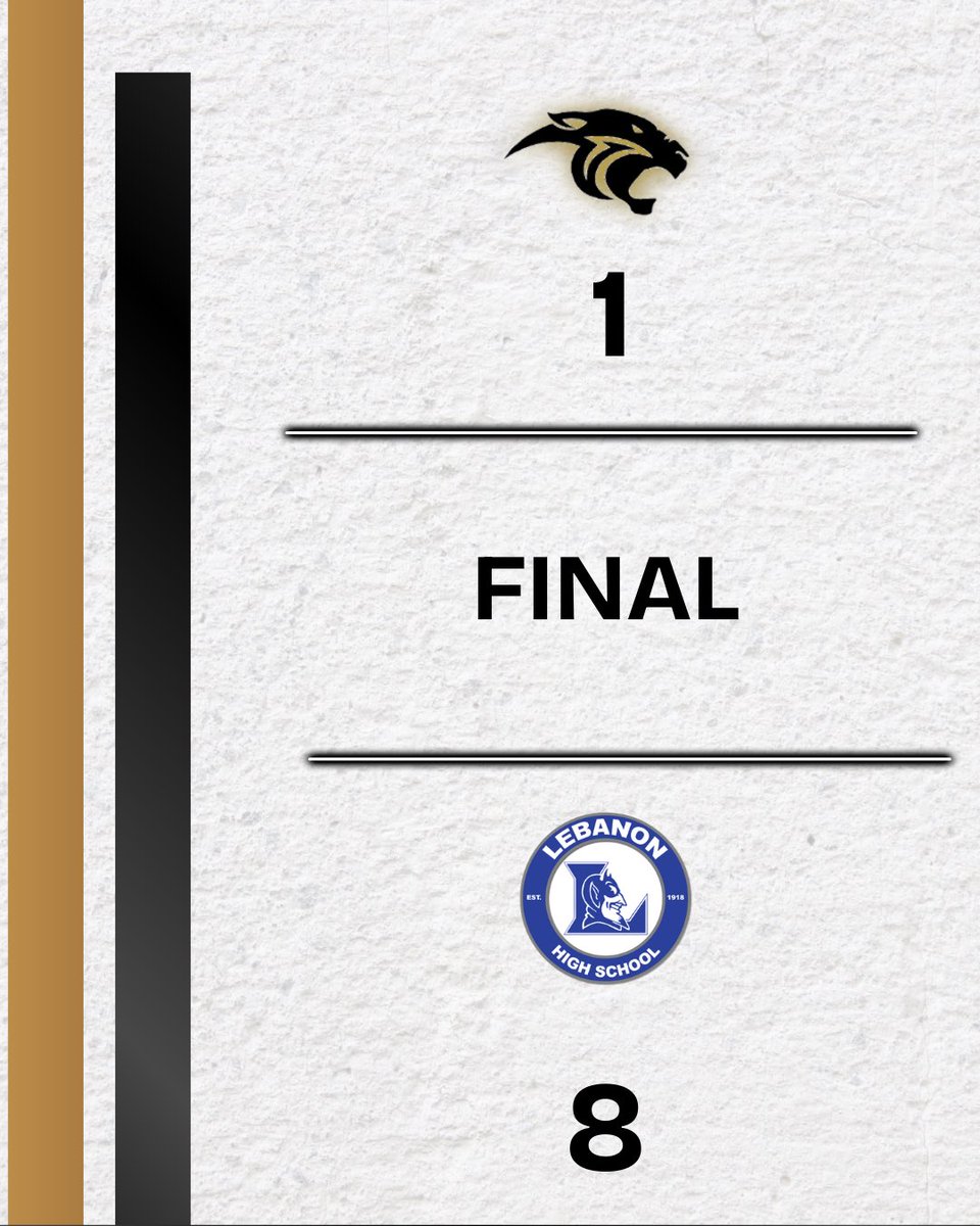 stonehsbaseball's tweet photo. Your Panthers  battled hard on the road but fell 8-1 to the Lebanon Varsity Blue Devils.

Vonachen &amp; Lefebvre had 2 hits each, Hurd added an RBI, and Barnes struck out 4 (1 ER). Panthers keep competing and building momentum. 💪⚾️ https://t.co/huZa1O6gRa