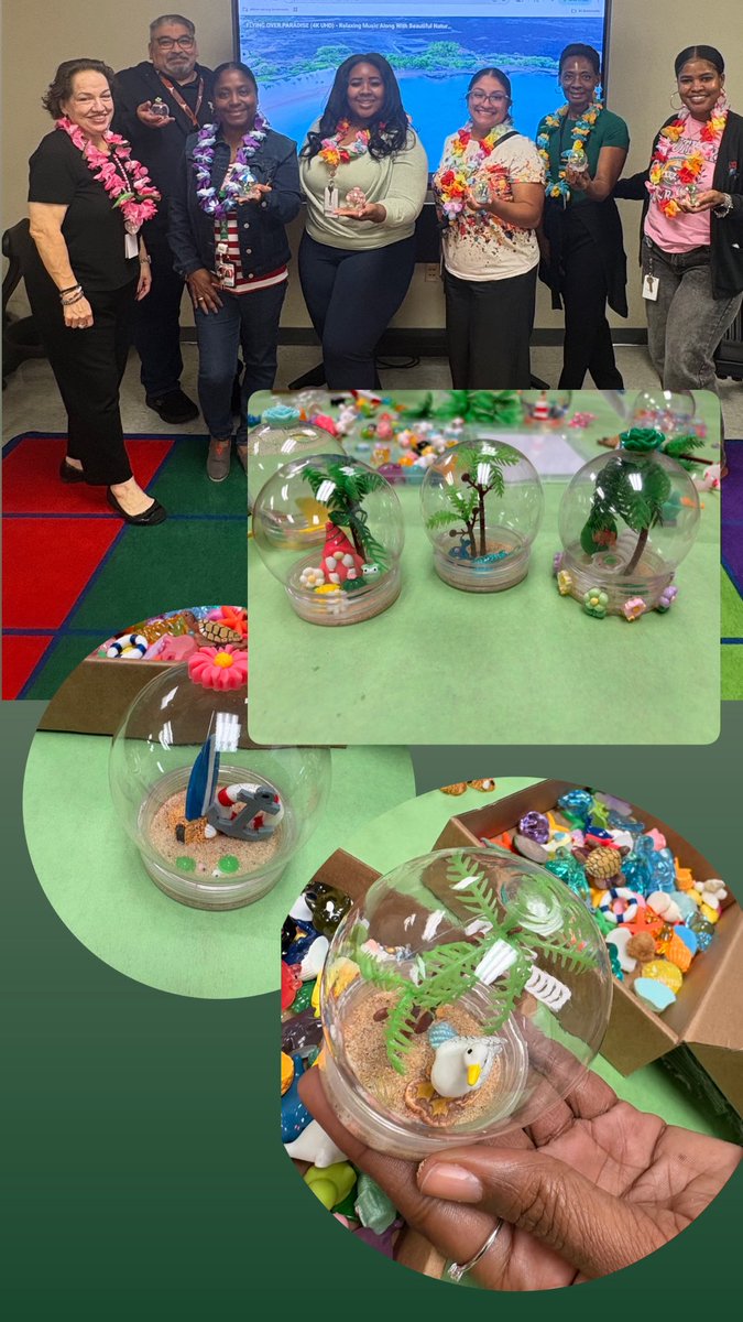 chezzadi's tweet image. It’s SEL Week at @Carter_AISD. Huge THANK YOU to Dr. Castro &amp;amp; Ms. Baham for providing our staff with a hands on mindfulness activity that allowed them to take a breath , relax, get creative &amp;amp; enjoy the scenery. ☀️🦋🌴🌺#mindfulmonday @MHSS_AISD @Counseling_AISD