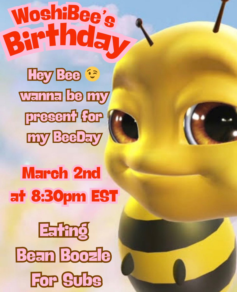 It’s Woshi’s Birthday Stream!!!
He lives LIVE on the Purple App Celebrating!!!
twitch.tv/woshibee