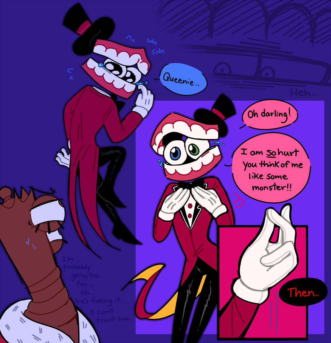 korok yandere caine era tweet media