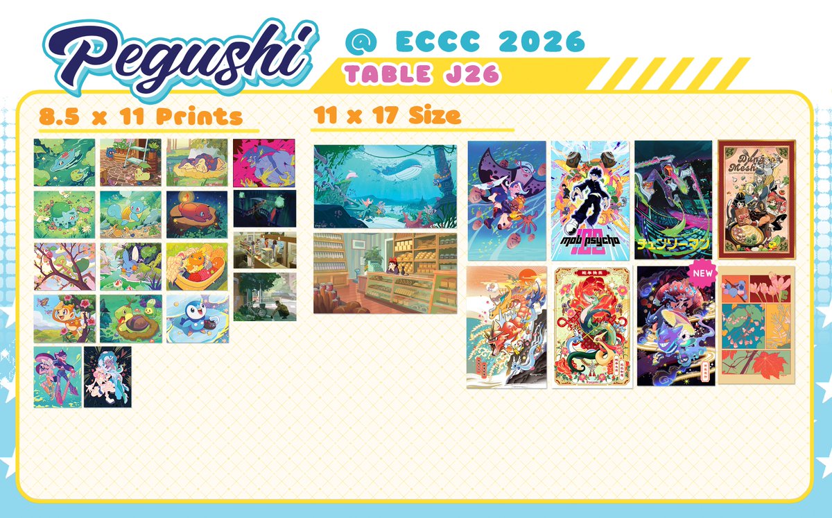 Pegushi 🔜 C2E2 1977 🔜 Anime Boston tweet media
