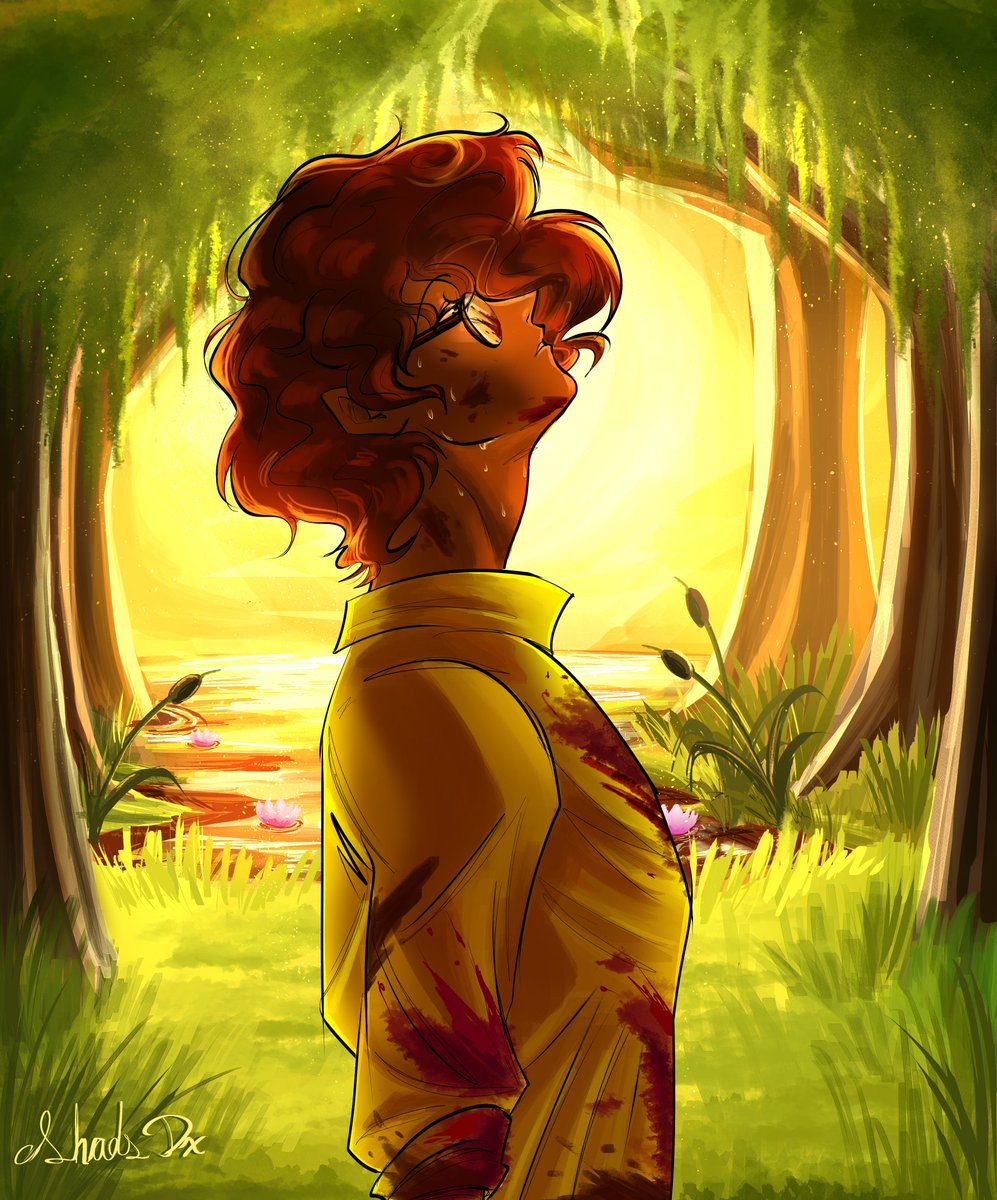 Shad_DXyo's tweet photo. Another Fanart of "STATIC"  by @Mak3Morn or Rustycookies on Ao3 yayyy 💖💕
Based on Chapter 3 : Soley Leve 
#RadioStatic #murdermedia https://t.co/52dTtPgK2j