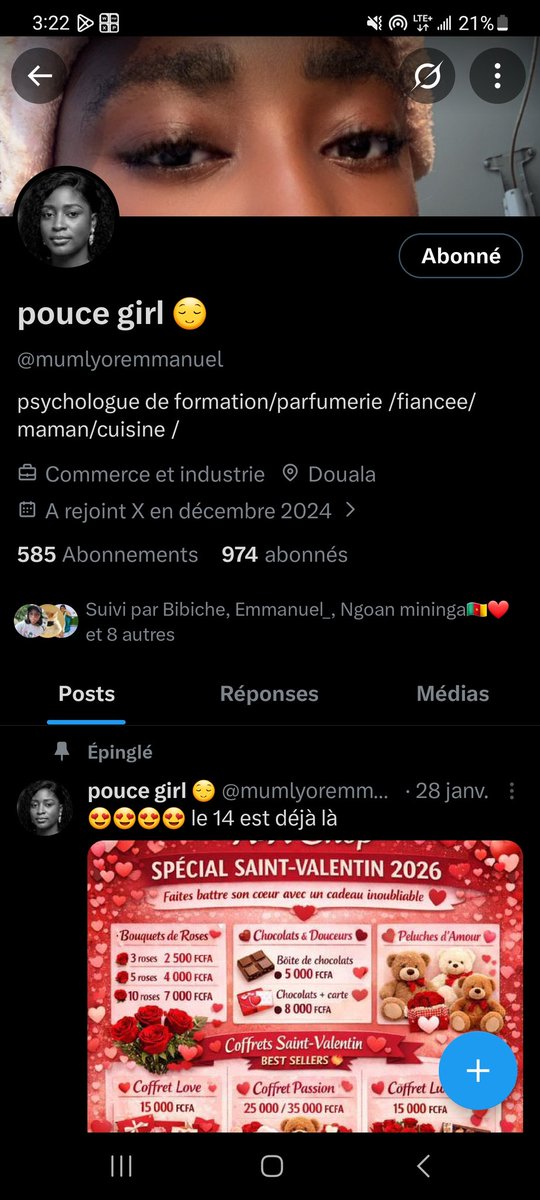URGENT: ATTENTION À CETTE PERSONNE À CE COMPTE IL S'AGIT D'UNE ESCROC ELLE ET SON FIANCÉ VOLEUR. ILS ONT BOUFFÉ MON ARGENT ET ILS ME MENACE QUE LE PÈRE DU GARS EST COMMISSAIRE. MAIS ON EST OÙ LÀ ?