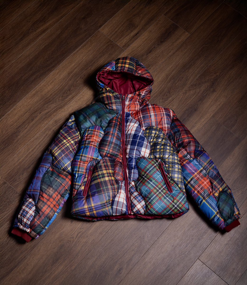 kendry_uss's tweet photo. Omni multi plaid puffer coat https://t.co/E2I5YgaIdj