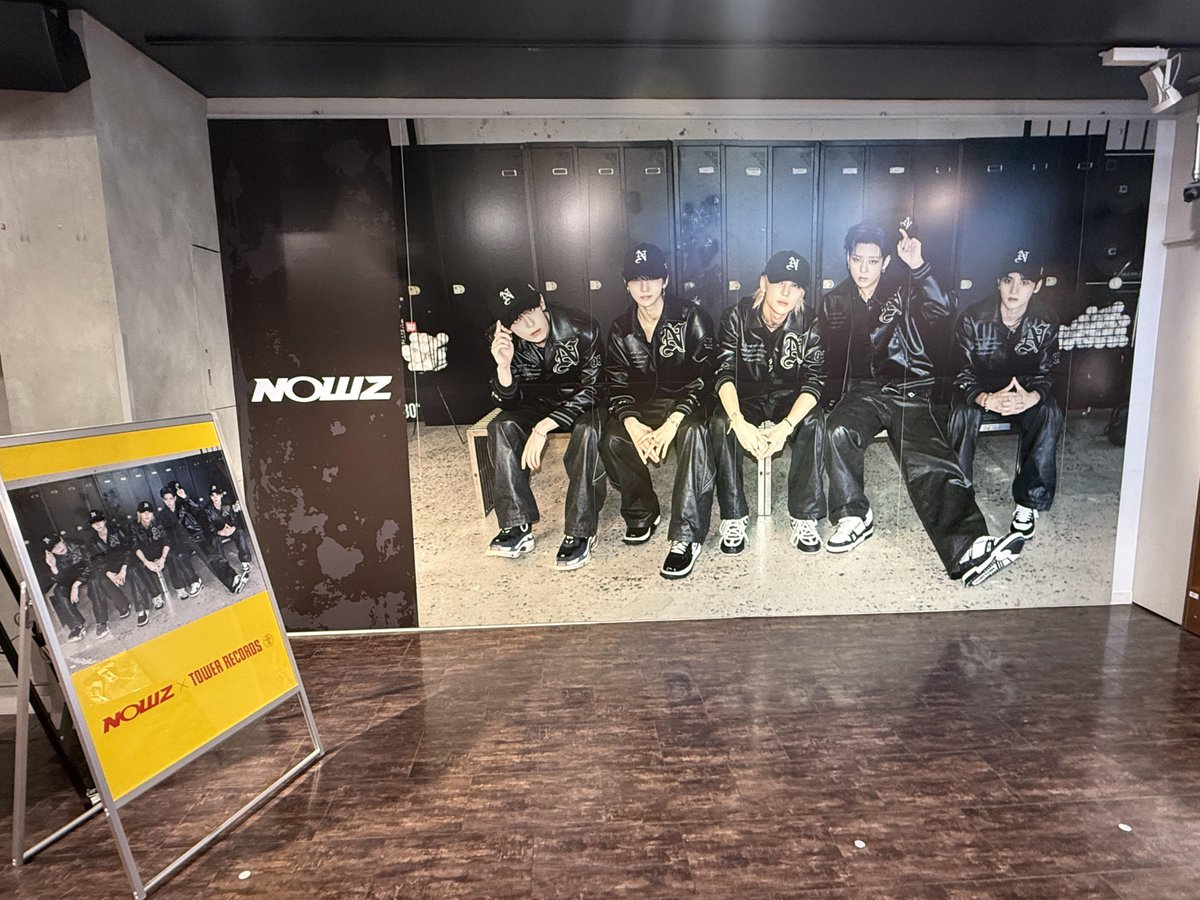 タワ渋kpop】 ／ #NOWZ Japan EP『NOWZ』 入荷いたしました🤍🖤 ＼ 5F