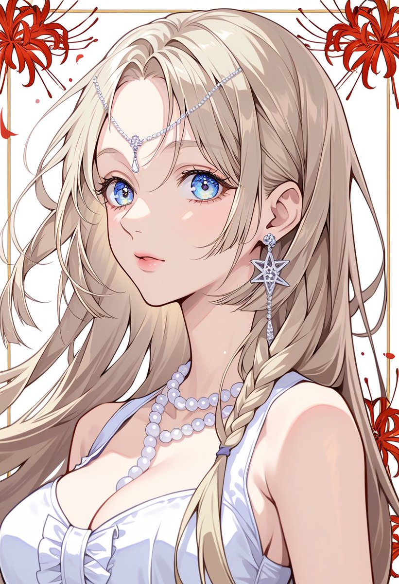 renkty325's tweet photo. 青い彼岸花が無いらしい
残念です✨

#DaysAI #AIイラスト https://t.co/IsdKlUSS4U