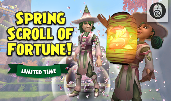 Senbonzakura! 🌸

Participate in events to earn points towards the Spring Scroll of Fortune on PC! You can potentially unlock the new Floral Hanfu gear, Sky Lantern Emote, and so much more! wizard101.com/game/spring-SO… #Wizard101