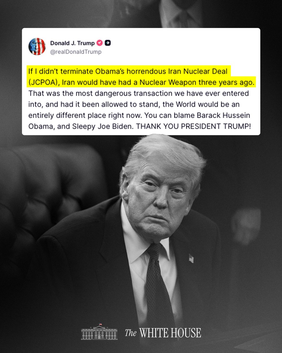 THANK YOU PRESIDENT TRUMP! 🇺🇸