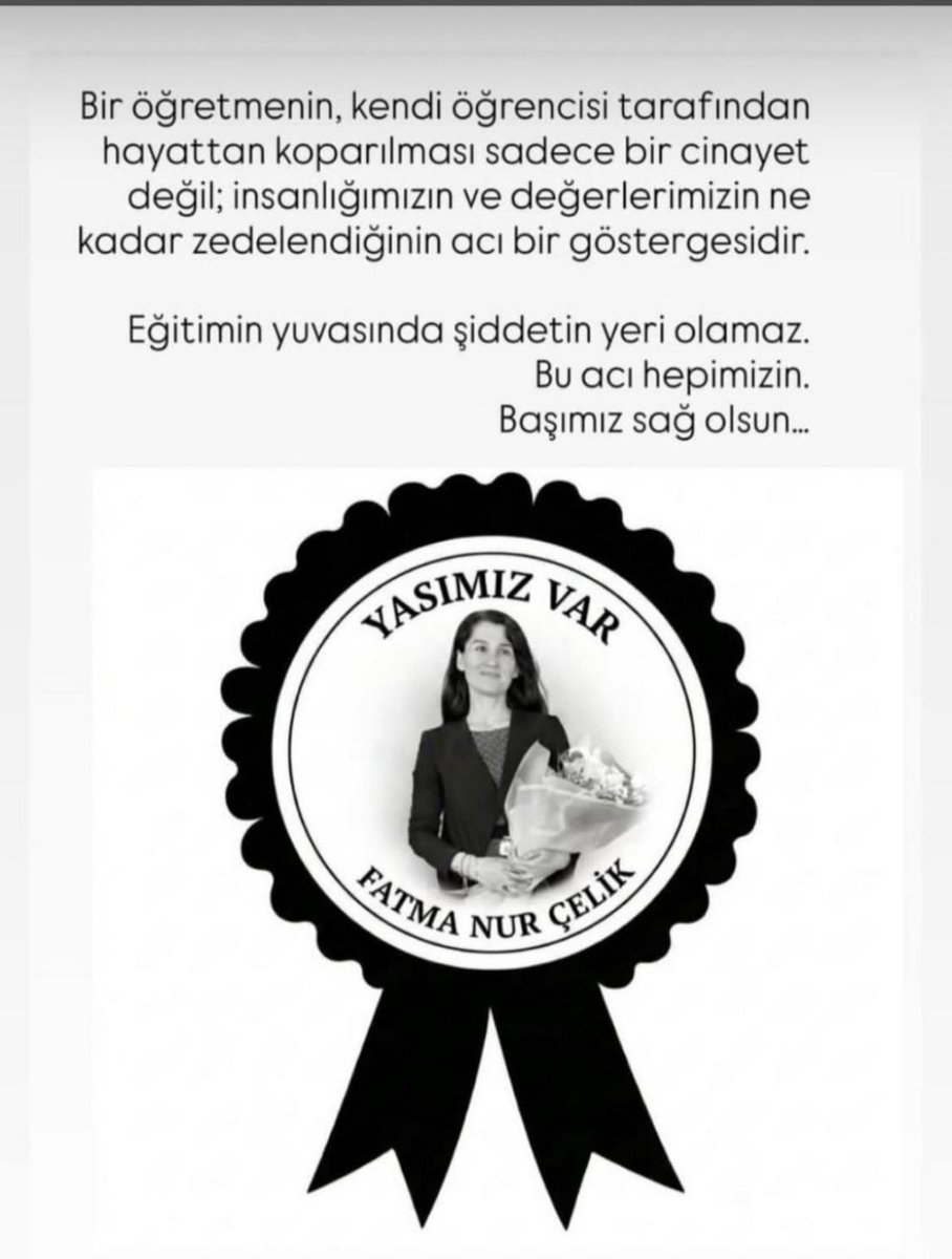 CaliskanNergis's tweet photo. #ÖğretmenSahipsizDeğildir https://t.co/URMLp875GV