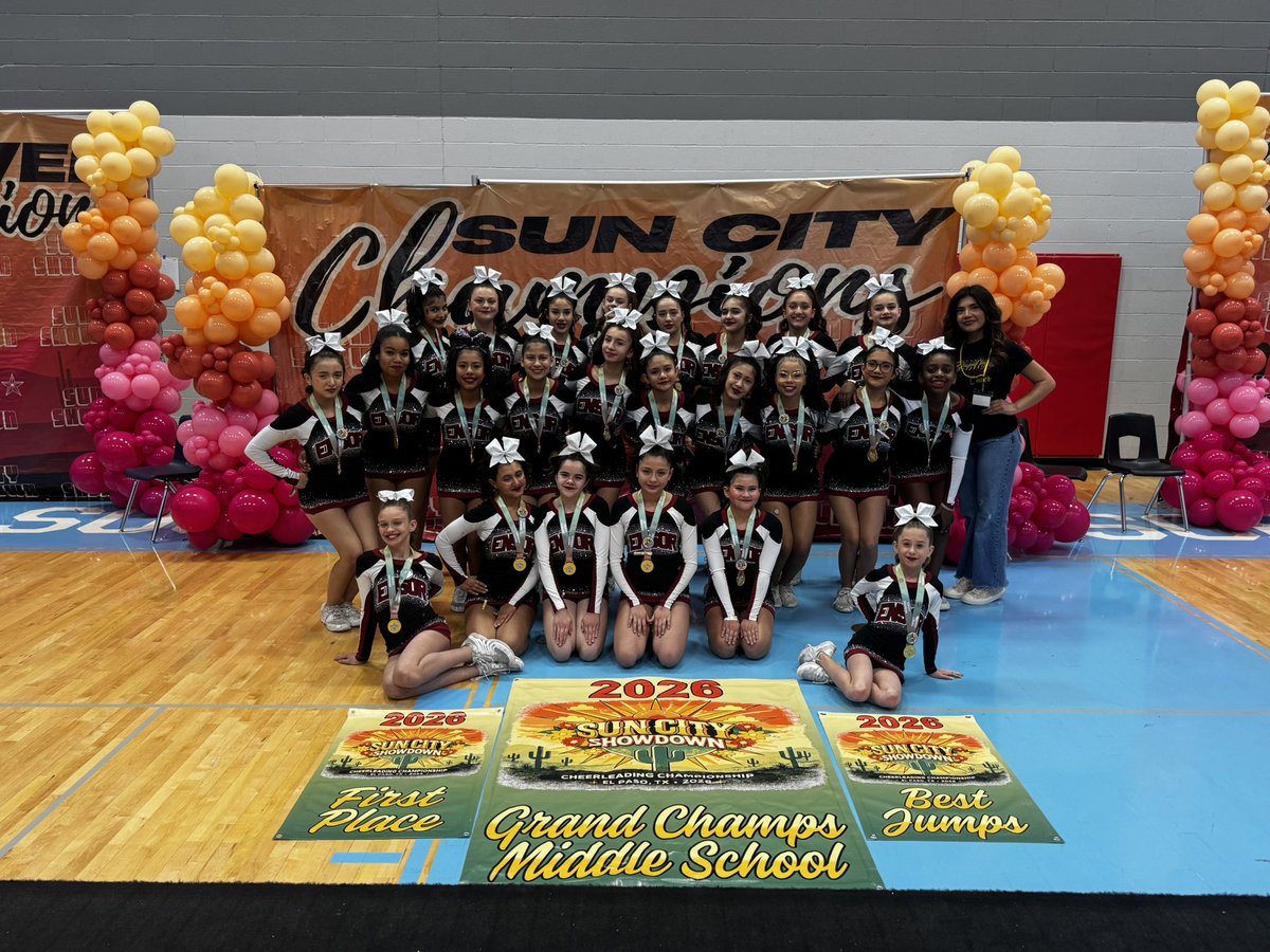 Ensor Middle School Cheer🎀 tweet media