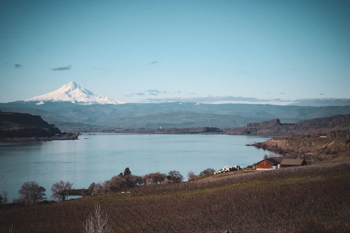 A few miles in the hills above the gorge