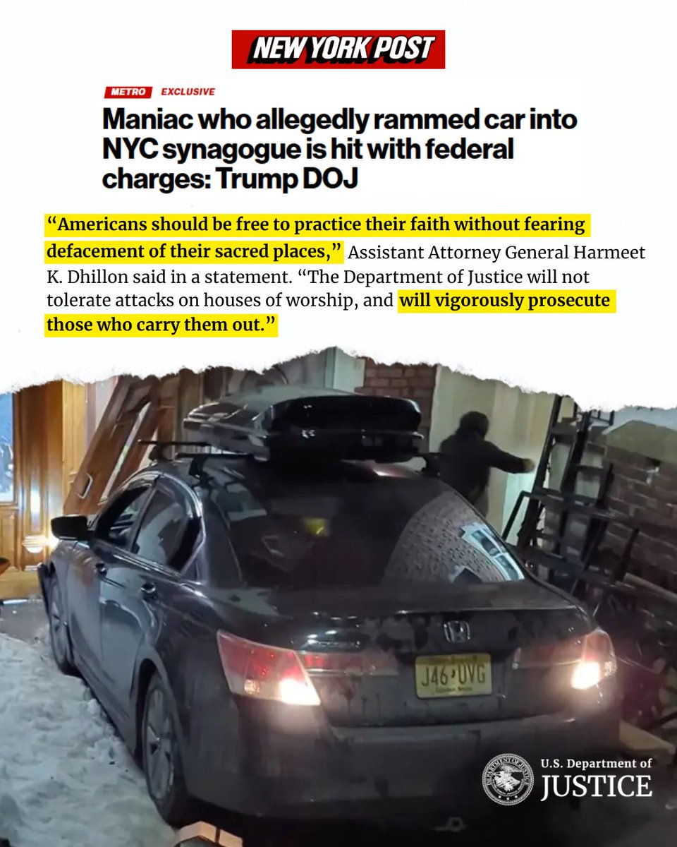 U.S. Department of Justice tweet media