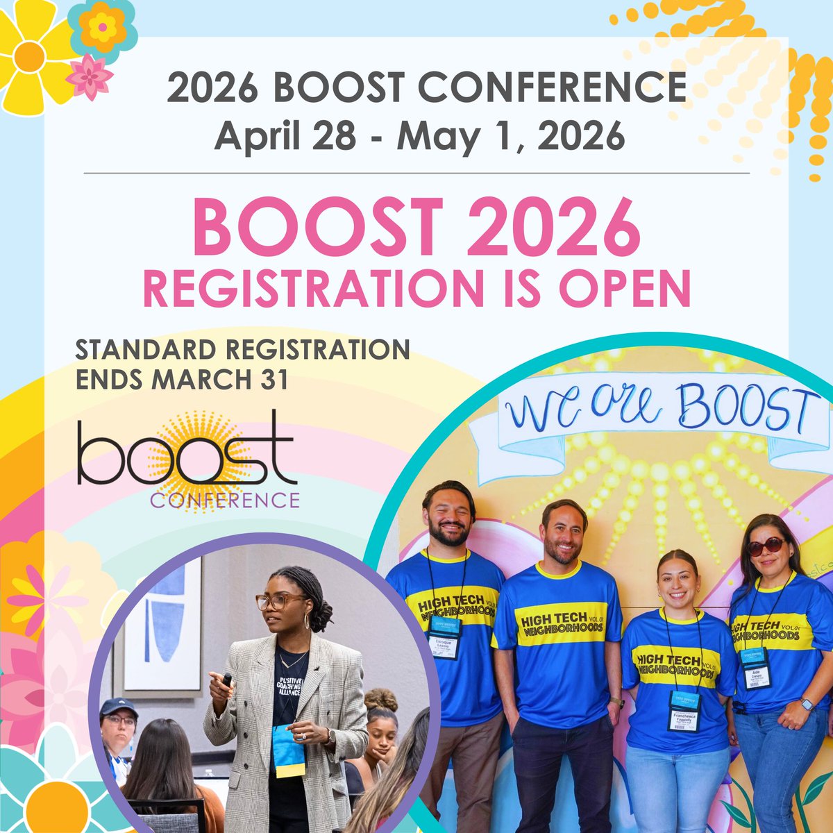 BOOST Collaborative tweet media