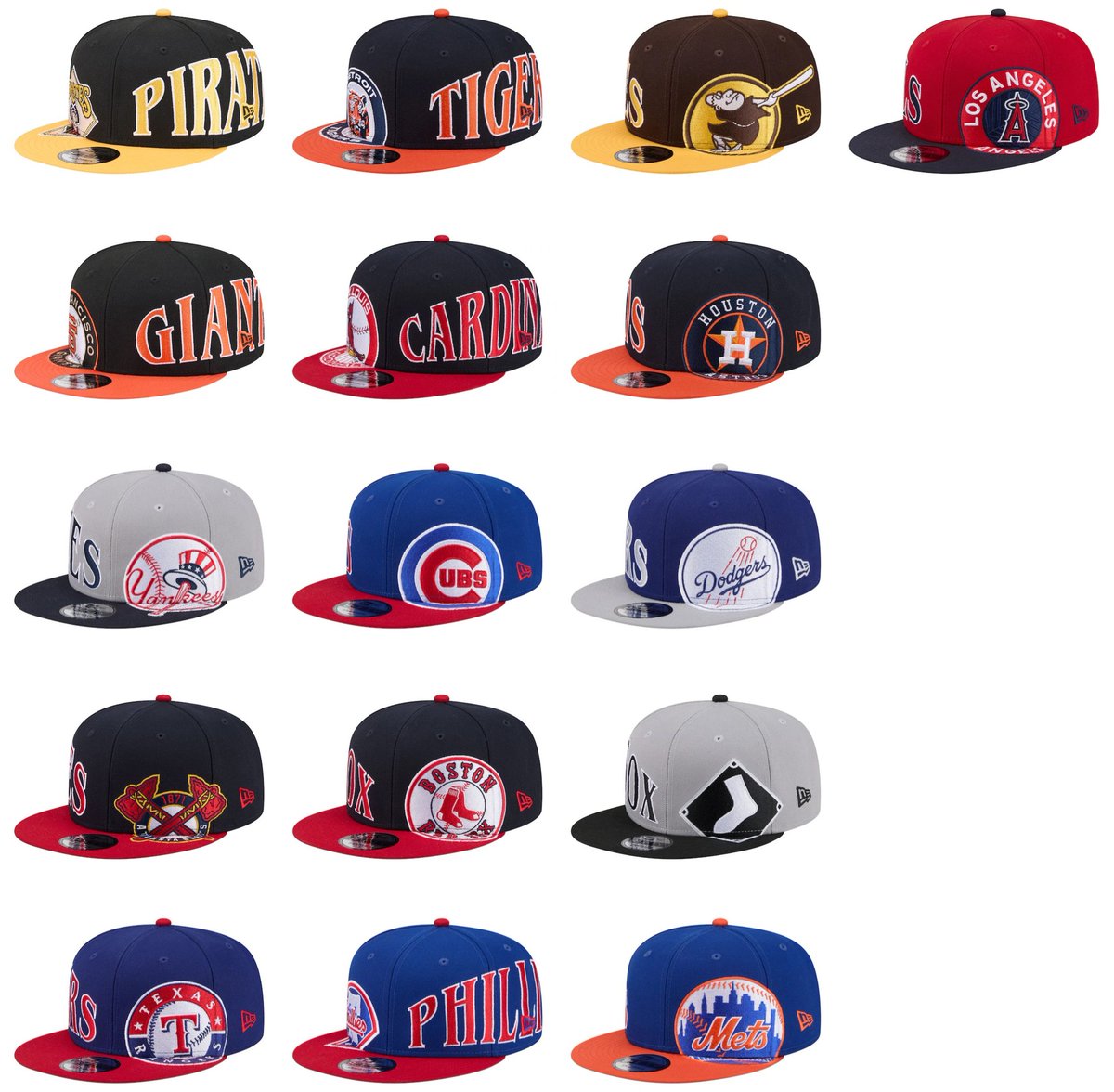 HatAddicts's tweet photo. 🚨NOW AVAILABLE🚨

📸 New Era MLB Stretched Two-Tone 9FIFTY Snapback Hats
🧢New Era Website Exclusive

🔗 https://t.co/N8gT6bVHea https://t.co/zJ0r960A4O