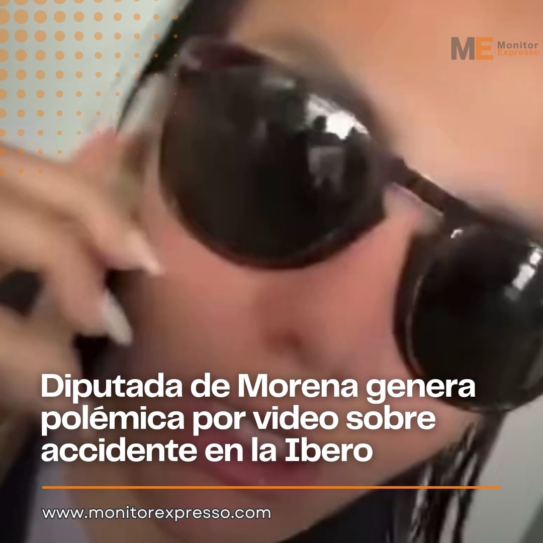 #CirculaEnRedes
Diputada de Morena genera polémica por video sobre accidente en la Ibero

monitorexpresso.com/diputada-de-mo…