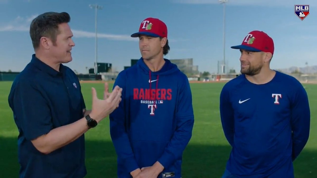 Jacob deGrom and Nathan Eovaldi join Greg Amsinger on 30 Clubs, 30 Camps ahead of the 2026 season!
The @Rangers starters discussed the club's strong rotation depth and how they are able to make game-to-game adjustments based on each other's starts.
