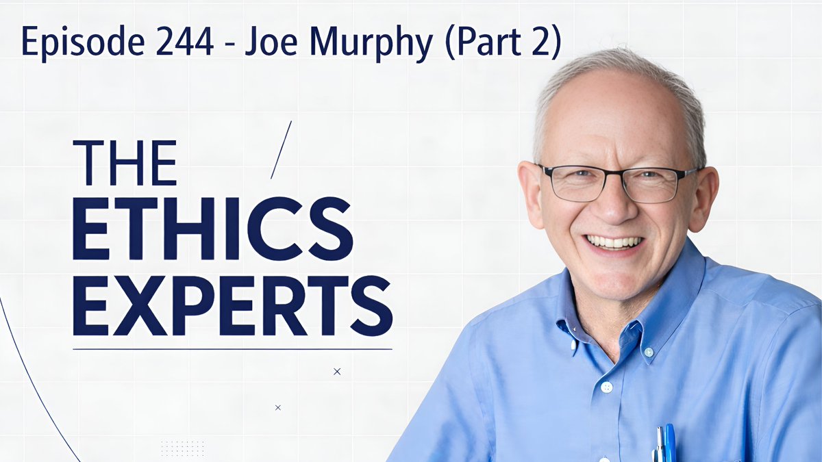 tfoxlaw's tweet photo. Joe Murphy has seen compliance on six continents. In Part 2, he shares field-tested lessons for doing more with less and keeping ethics real inside the business. 

Tune in: https://t.co/lmWtmqLSCd #ComplianceProgram #CorporateEthics #RiskManagement https://t.co/a6O6L0PRCU