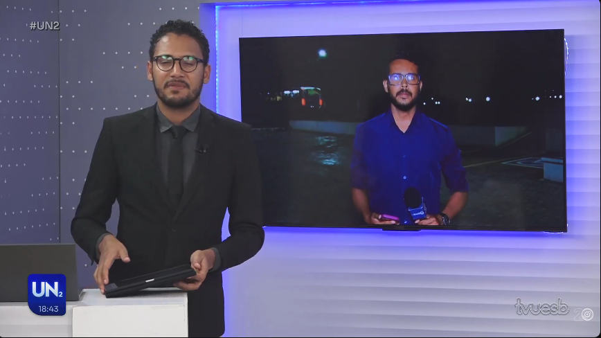 É nada, Doni Pereira ao vivo no #UN2 (na porta da tv inclusive)