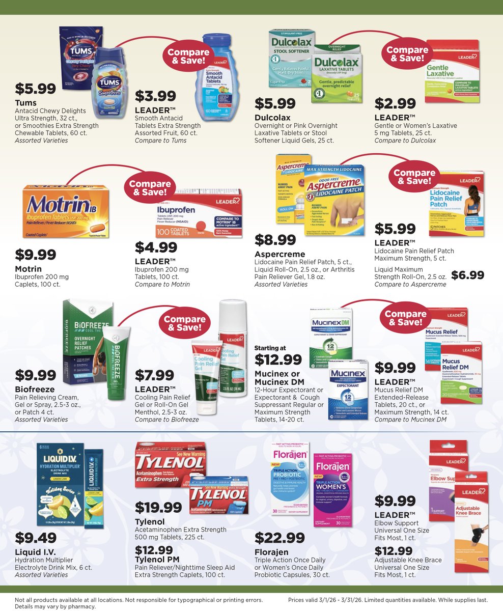 SummitExpressRx's tweet photo. March 2026 Sale Paper
Prices Valid 3/1/26-3/31-26. While supplies last. https://t.co/eFY87DQf9w