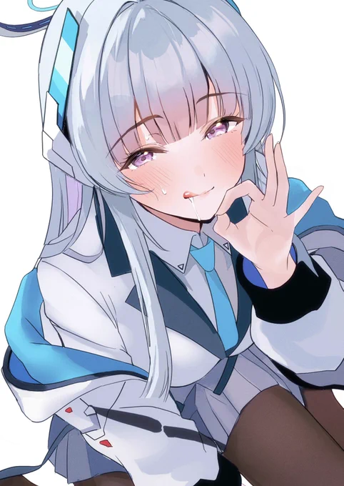 生塩ノア 「……先生の、全部ほしいんです。」 #ブルアカ #Bluearchive