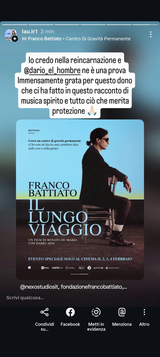 laura88lore's tweet photo. #Battiato #DarioAita https://t.co/6FBiTW7Ohs
