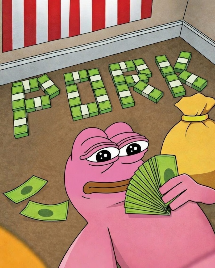 its always been $PORK 🐽🫵