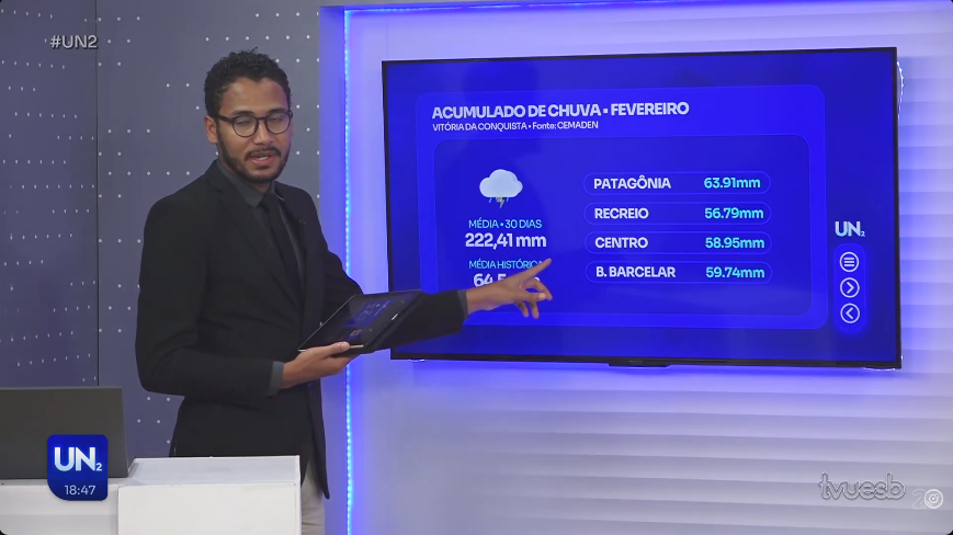 Pra variar, patagônia como o que mais choveu #UN2