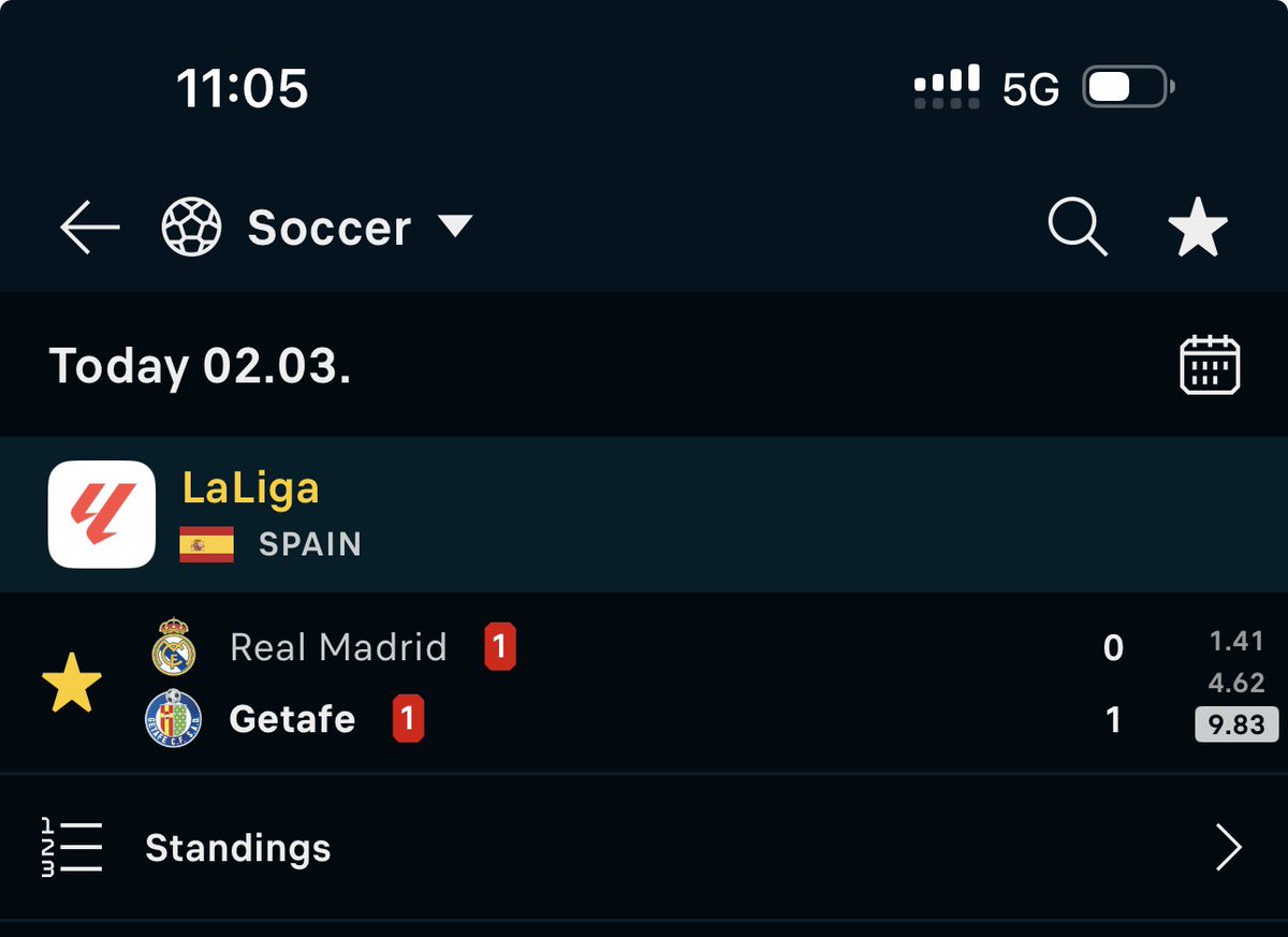 Madrid too mumu 
How Getafe 9 odds go beat unah 
Hala Madrid ❌❌❌❌
HALA RUBBISH ✅✅✅ <a href="/Boomluck1zz/">BOOMLUCK⚽️🏀</a>